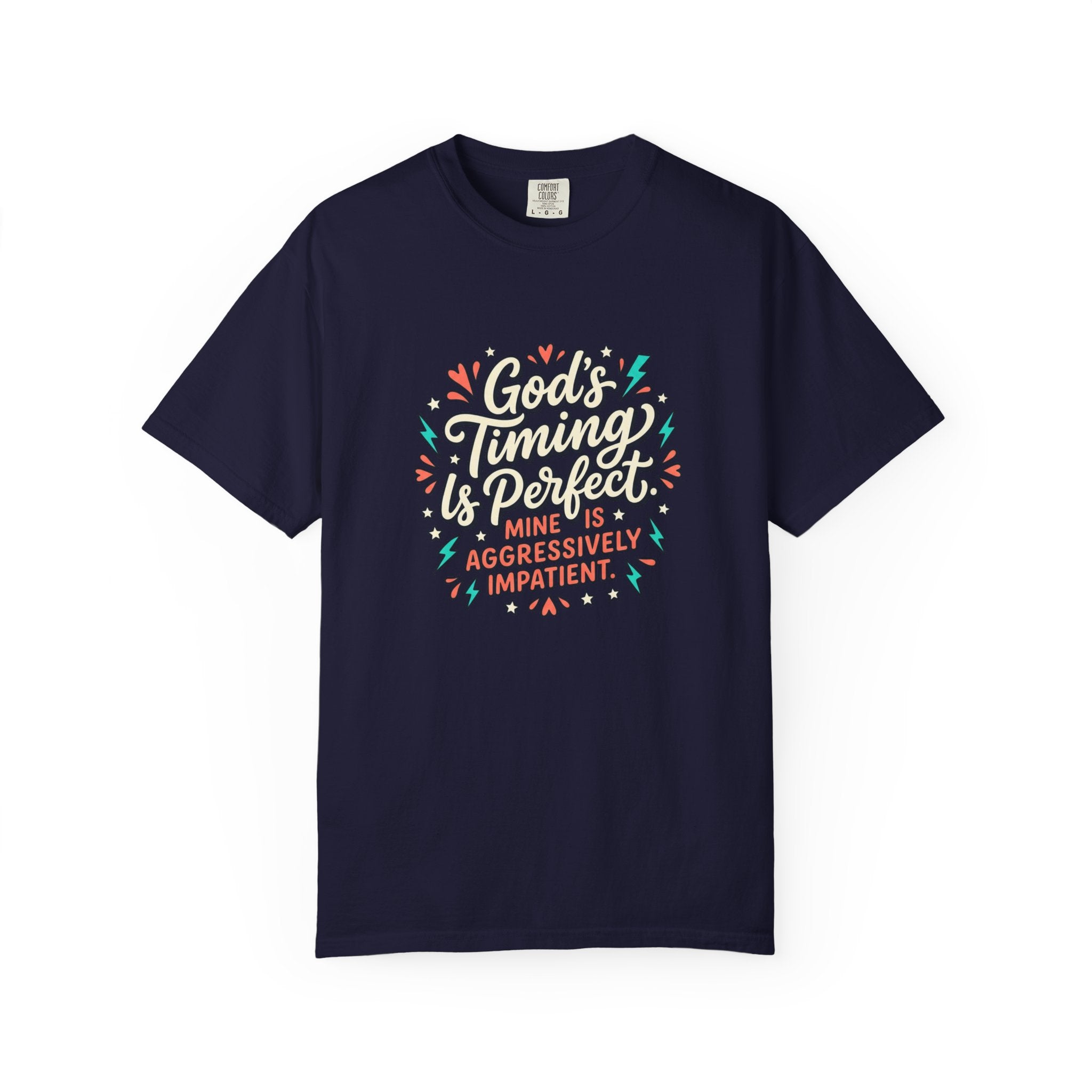 God’s Timing Is Perfect T-Shirt – Faith Christian Inspirational Tee