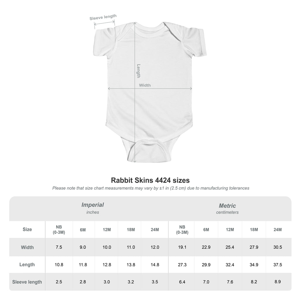 Infant Bodysuit — 250 Jet Celebration Graphic