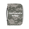 Bible Cover — "The Lord's Army" Camouflage Zippered Bible Case