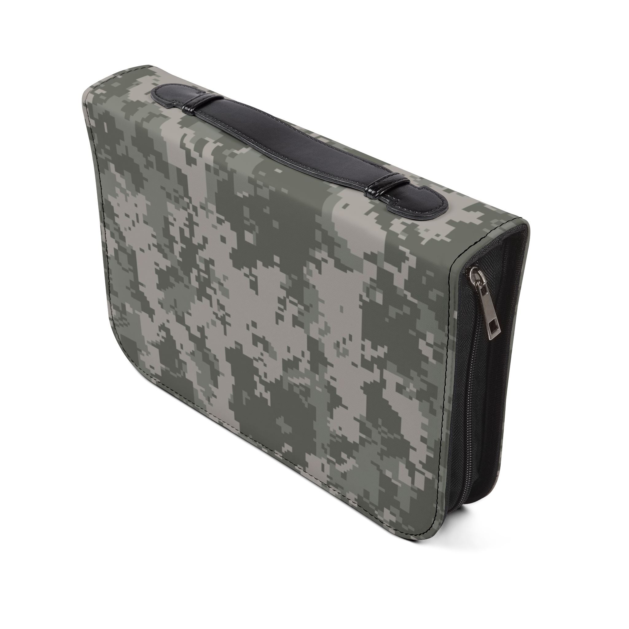 Bible Cover — "The Lord's Army" Camouflage Zippered Bible Case