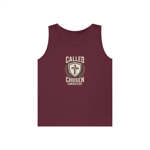 Called Chosen Consistent Christian Tank Top