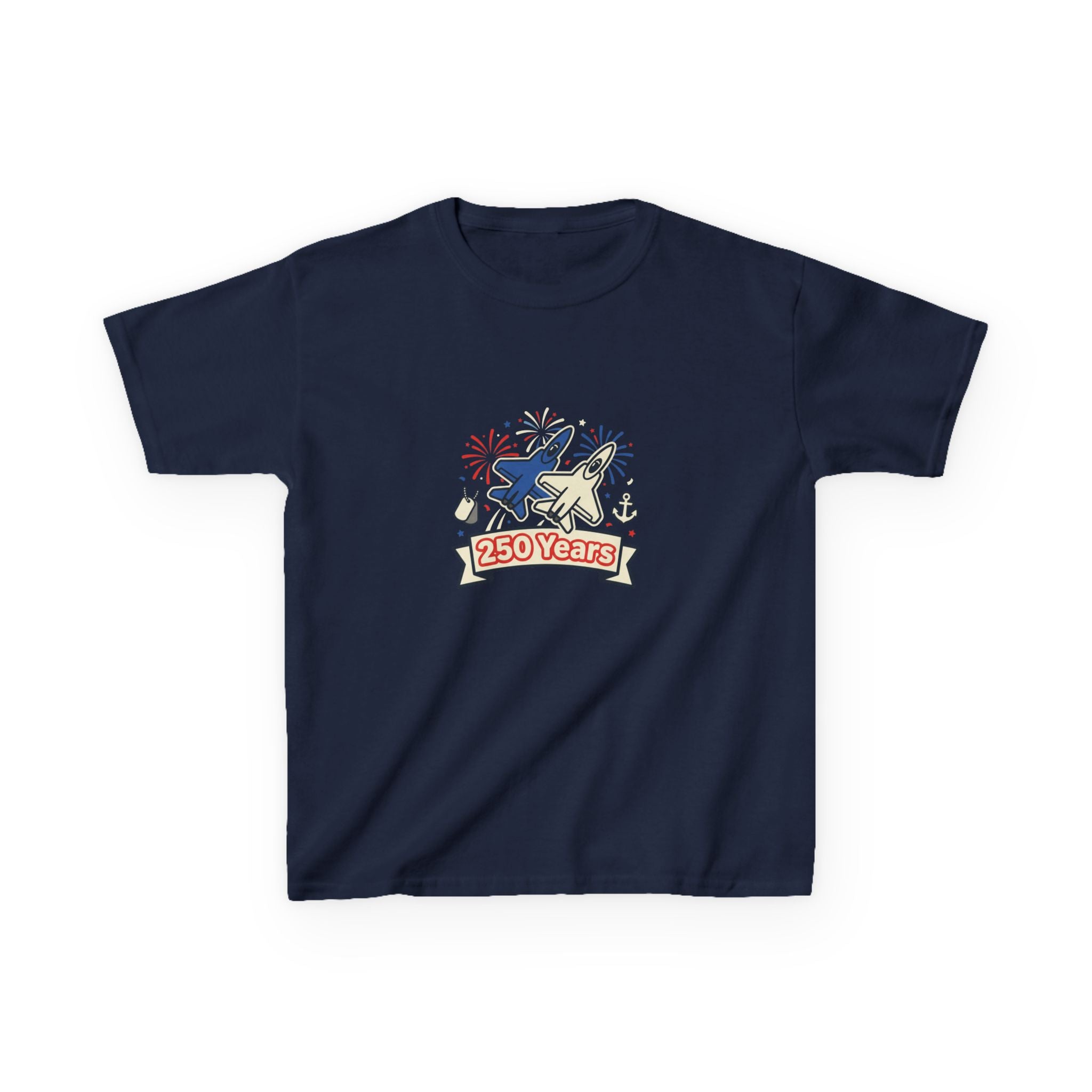 Kids Tee - 250 Years Jet Celebration Graphic