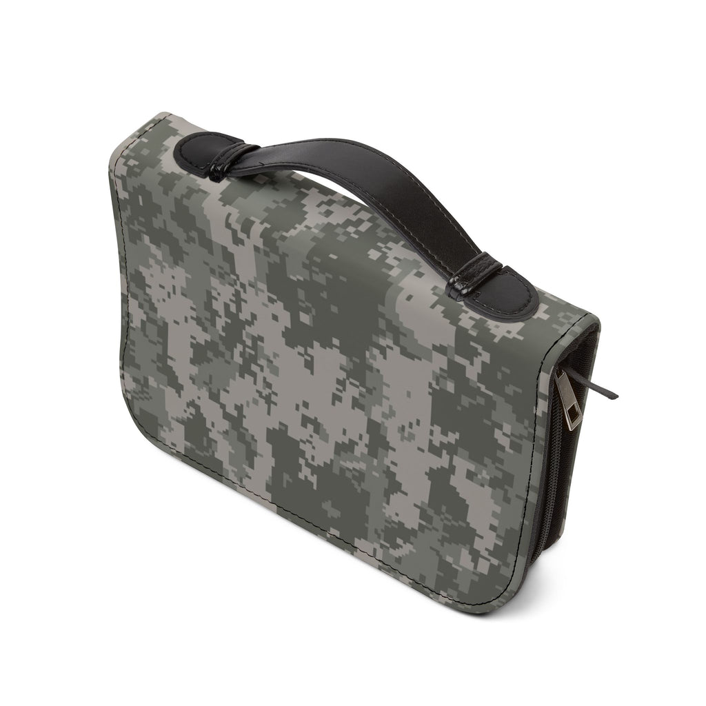 Bible Cover — "The Lord's Army" Camouflage Zippered Bible Case