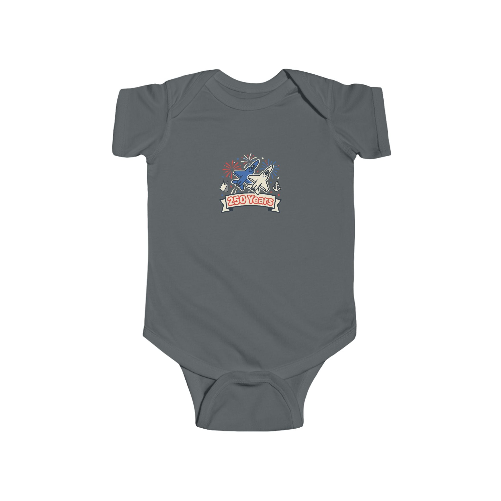 Infant Bodysuit — 250 Jet Celebration Graphic
