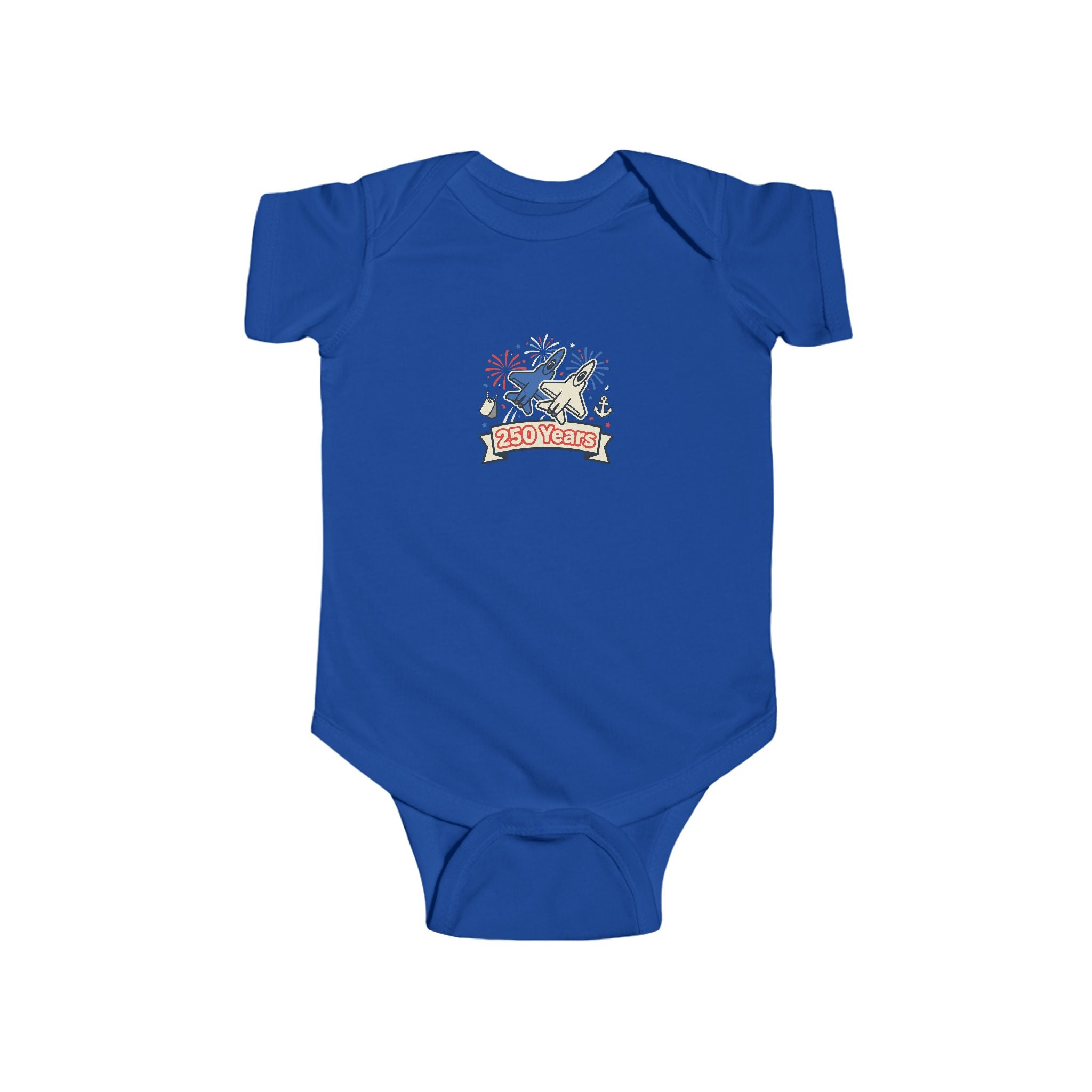 Infant Bodysuit — 250 Jet Celebration Graphic