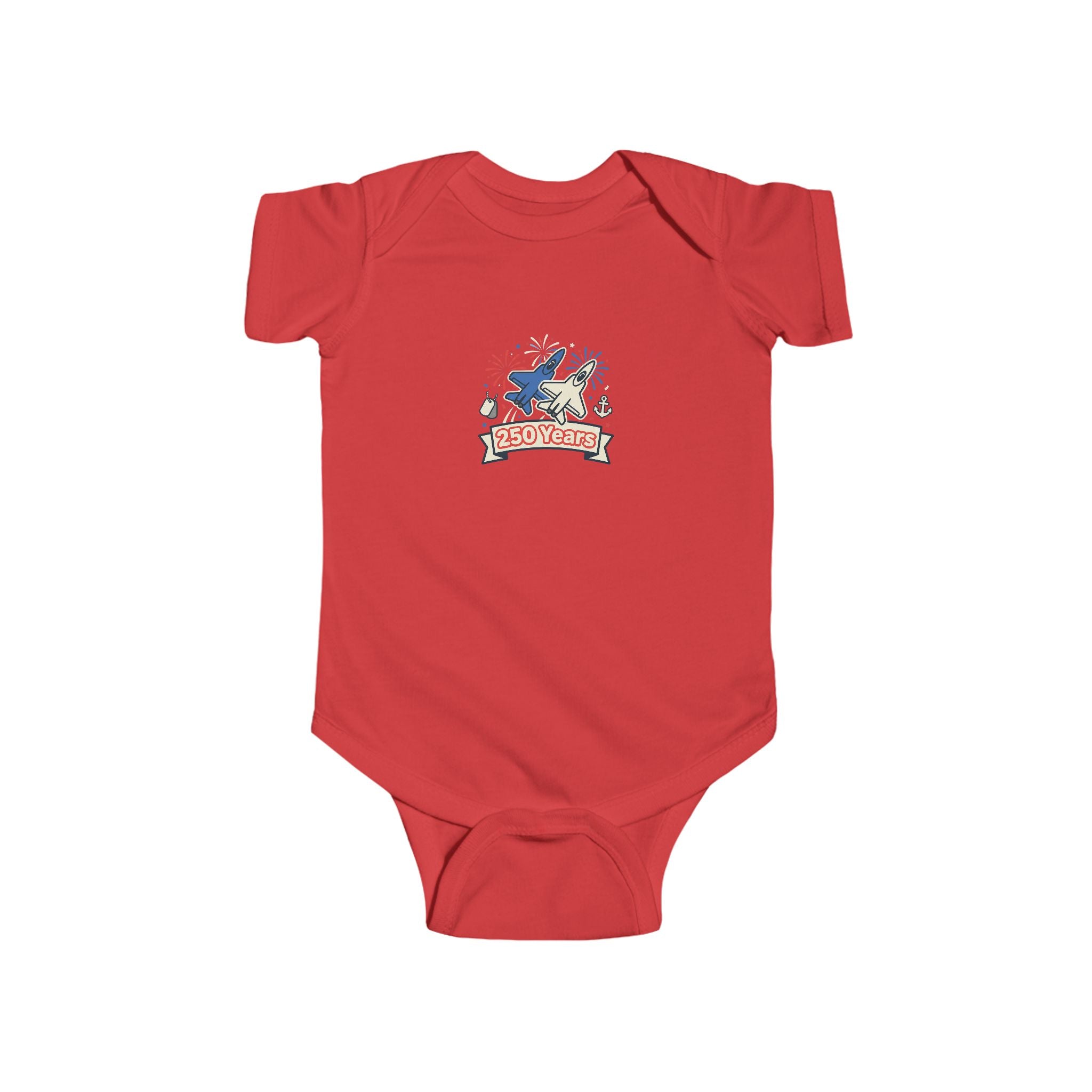 Infant Bodysuit — 250 Jet Celebration Graphic