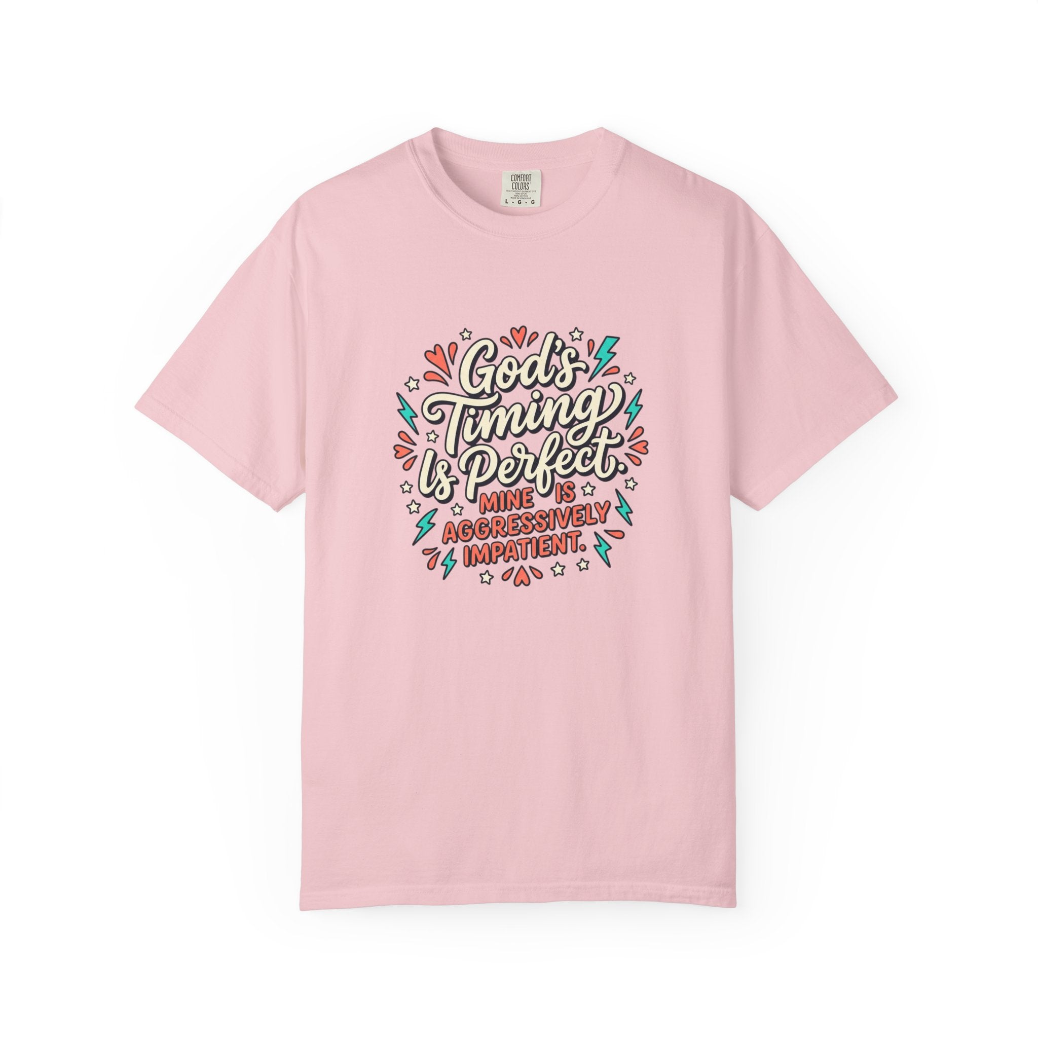 God’s Timing Is Perfect T-Shirt – Faith Christian Inspirational Tee