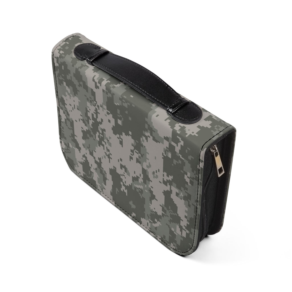 Bible Cover — "The Lord's Army" Camouflage Zippered Bible Case