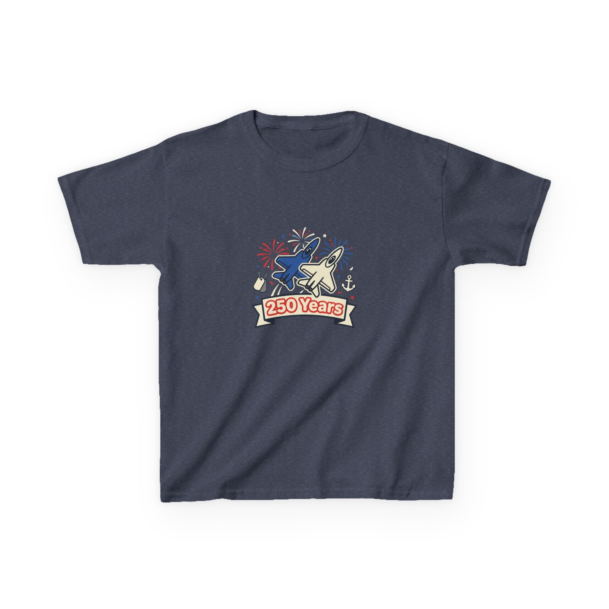 Kids Tee - 250 Years Jet Celebration Graphic