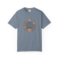 Christian Floral T-Shirt — "Hang on Let Me Have a Little Talk With Jesus"