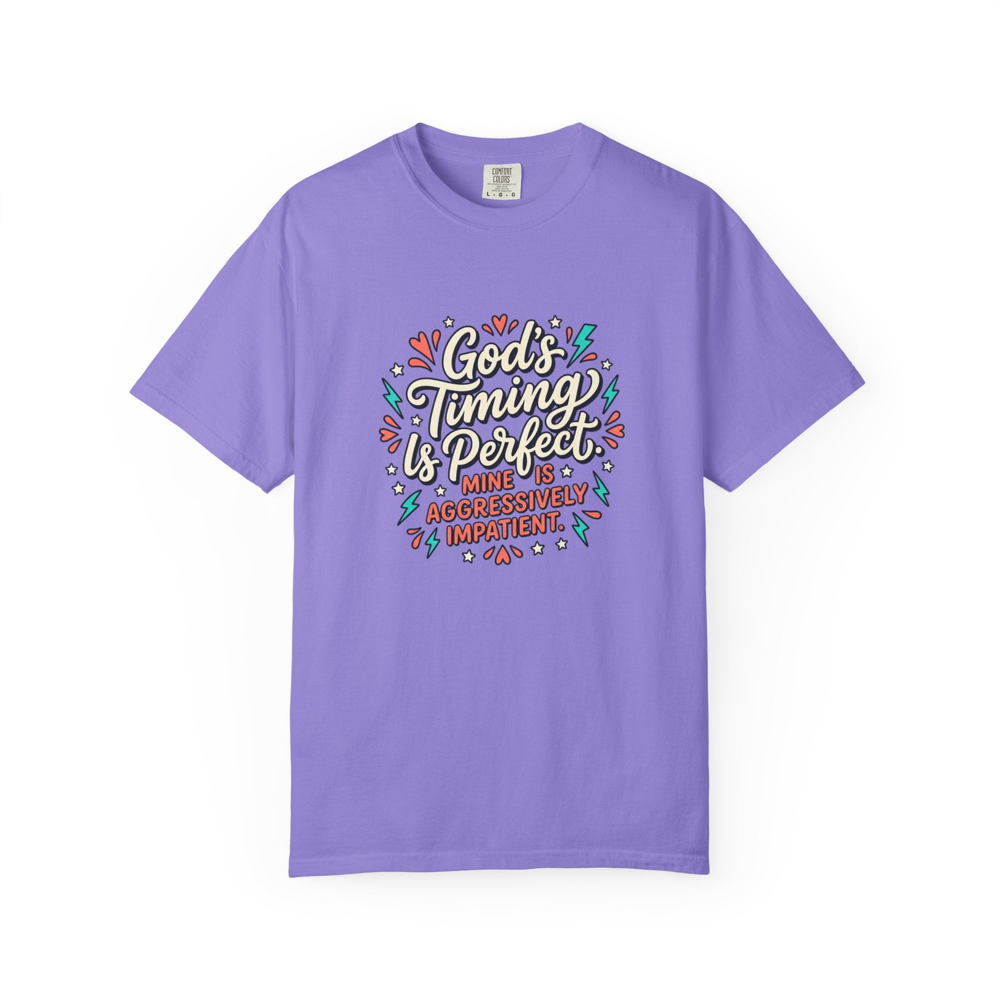 God’s Timing Is Perfect T-Shirt – Faith Christian Inspirational Tee
