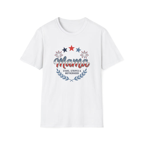 4th of July MAMA Softstyle T-Shirt